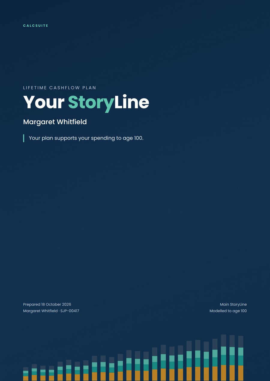 Report cover: Your StoryLine